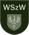 Oznaka rozpoznawcza WSzW Opole na mundur polowy.