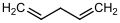 Deutsch: Struktur von 1,4-Pentadien English: Structure of 1,4-pentadiene