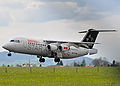 Avro RJ100 de Swiss International Air Lines (2010).