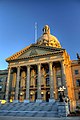 Main entrance to the Alberta Legislature Building