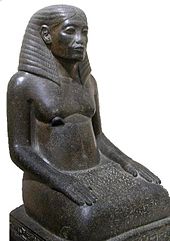 statue d'Amenhotep fils de Hapou.