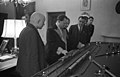 Göring presenting his model trailway to his guests on his 50th birthday, 1943