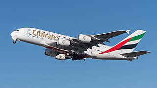 Airbus A380, the world's largest passenger airliner