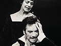 Frank Barrie as Macbeth, Lis Bell as Lady Macbeth