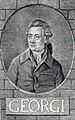 Johann Gottlieb Georgi eind 18e of begin 19e eeuw overleden op 27 oktober 1802