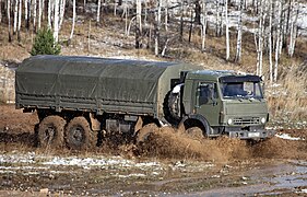 KamAZ-6350 en tout-terrain, 2012