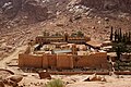 It Katarinakleaster oan de foet fan de berch Sinaï