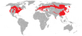 Distribution map