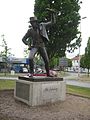 Standbeeld Udo Lindenberg te Gronau