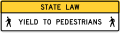 R1-9 Overhead pedestrian crossing[a][b]