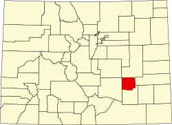 Koartn vo Crowley County innahoib vo Colorado