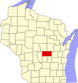 Koartn vo Waushara County innahoib vo Wisconsin