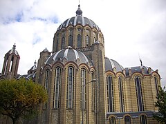 Basílica de Sainte Clotilde (1896-1905), Reims, obra de Alphonse Gosset