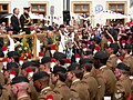 Afscheid van het Britse Royal Regiment of Fusiliers door de Celler Oberbürgermeister Dirk-Ulrich Mende en generaal Sir Peter Wall, 2012