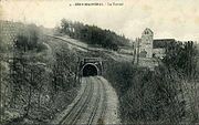 Tunnel van Séry begin 20e eeuw