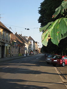 Sisak 1st street.JPG