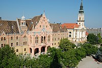 Kecskemét, the capital of the county