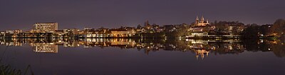 Thumbnail for File:Viborg by night 2014-11-04 exposure fused.jpg