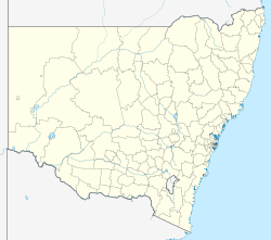 Wollongong ubicada en Nueva Gales del Sur