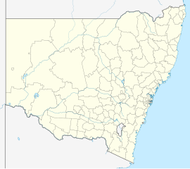 科夫斯港 Coffs Harbour在新南威尔士州的位置