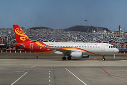 Airbus A320-200 der Lucky Air