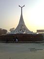 Bacha Khan Monument at College Square Mardan