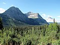 Citadel Mountain in center, Glacier National Park ‎ ‎