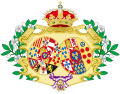 Coat of Arms of Maria Antonia of Naples as Princess Consort of Asturias 1st Wife of future Ferdinand VII