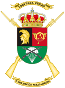 Escudo de la Unidad de Formación Paracaidista (UFPAC)