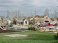 Residential damage in Gallatin, Tennessee