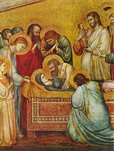 Giotto, La Mort de Marie (vers 1315-1320).