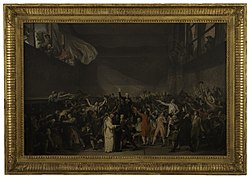 Jacques-Louis David - Serment du Jeu de paume, le 20 juin 1789 - P67 - musée Carnavalet - 7.jpg