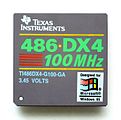 Mikroprocesor TI486DX4 100 Mhz firmy Texas Instruments