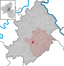 Kaart van Keidelheim