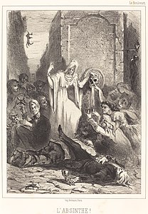 Absint!, 1862, Národní galerie ve Washingtonu