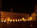 Palazzo dei Banchi by night.