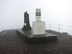 Uitzichtplatform op de top van de Pico Ruivo