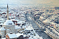 Die Bistrica in Prizren im Winter