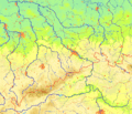 Neue topographische Kartengrundlage für die Bundesländer von Ulamm (Kartenbeispiel: Sachsen)