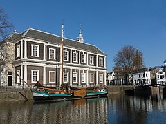 Ship in the Korte Haven near the Korenbeurs