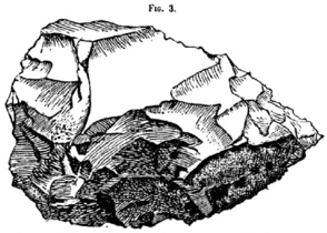 « Tête de lance » acheuléenne (selon Chabas[62]).