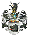 Wappen der Grafen von Dönhoff im Wappenbuch des Westfälischen Adels