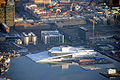 Oslos nye skyline bygges i Bjørvika med Operahuset som sentralt element.