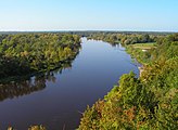 Part of the Bug River in Eastern Europe