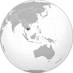 موقعیت کامبوج