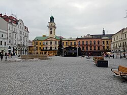 Hlavní náměstí (Rynek) v prosinci 2023