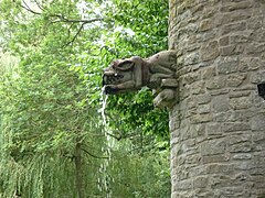 Detail of Dovecote at Westonbury Mill Gardens - geograph.org.uk - 6411574.jpg