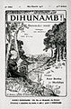 Couverture de la revue Dihunamb !, n° 92, février 1913.