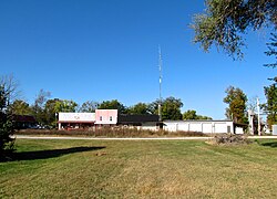 Buildings along Depot Street