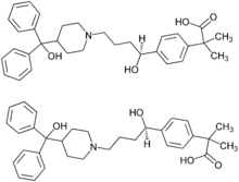 Fexofenadin-Enantiomere Strukturformeln.png